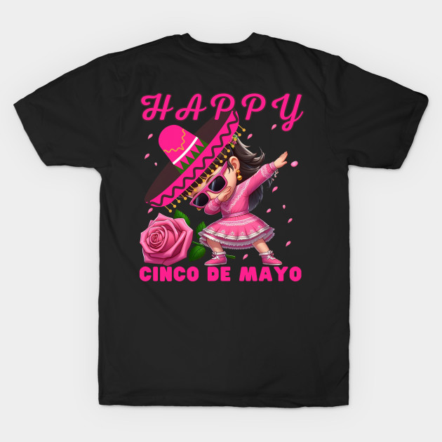 Dabbing GIRL sunglasses happy Cinco De Mayo Let's Fiesta Mexican Party by MetAliStor ⭐⭐⭐⭐⭐